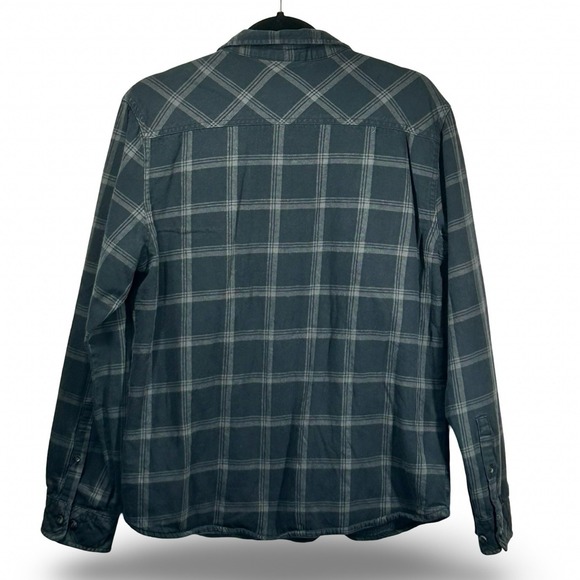 Voyager Thermal Lined Flannel Shirt Shacket Size Medium Outdoor Chore Hunt - Picture 2 of 7